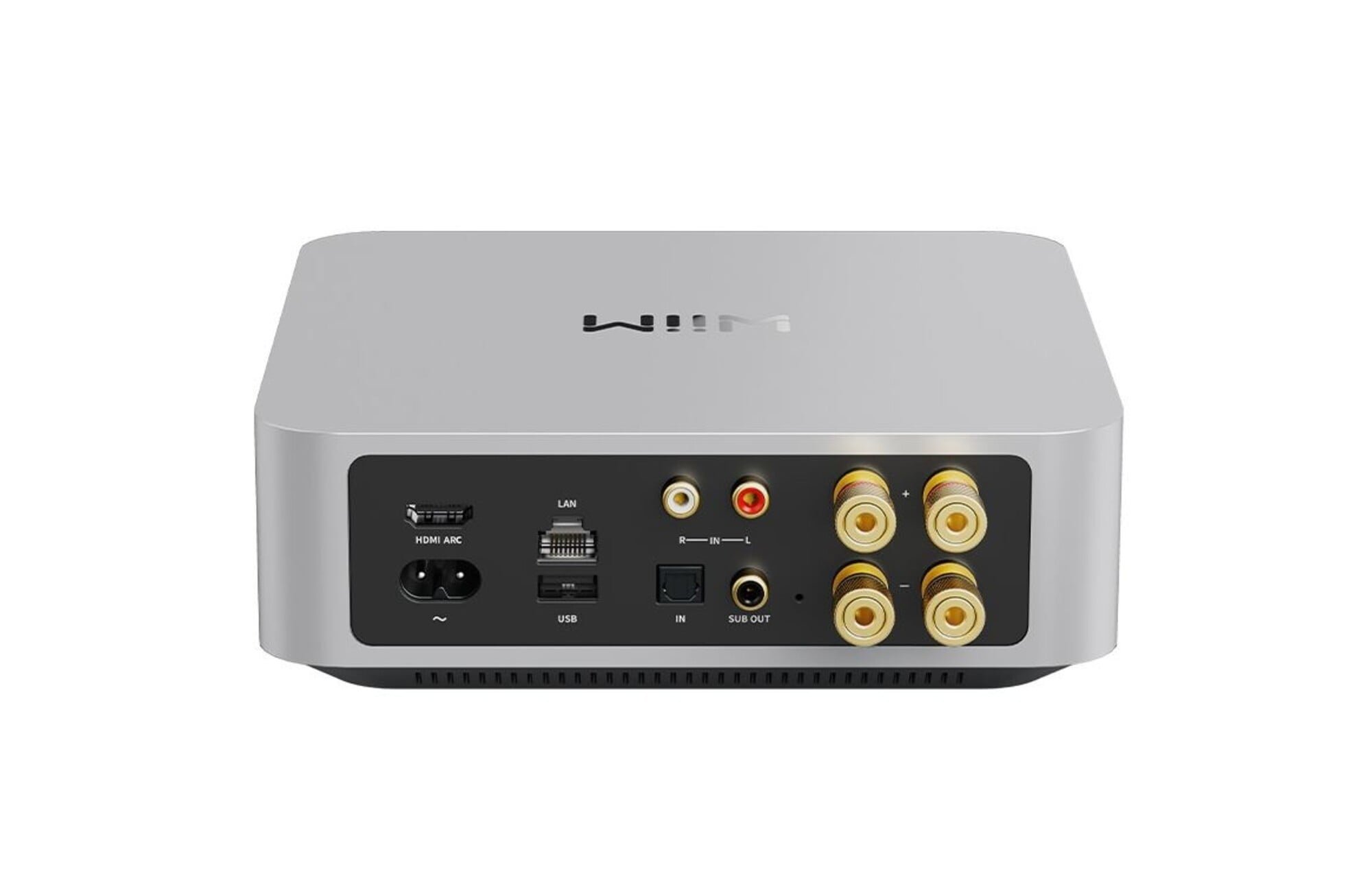 WiiM Amp Streaming erősítő - ezüst