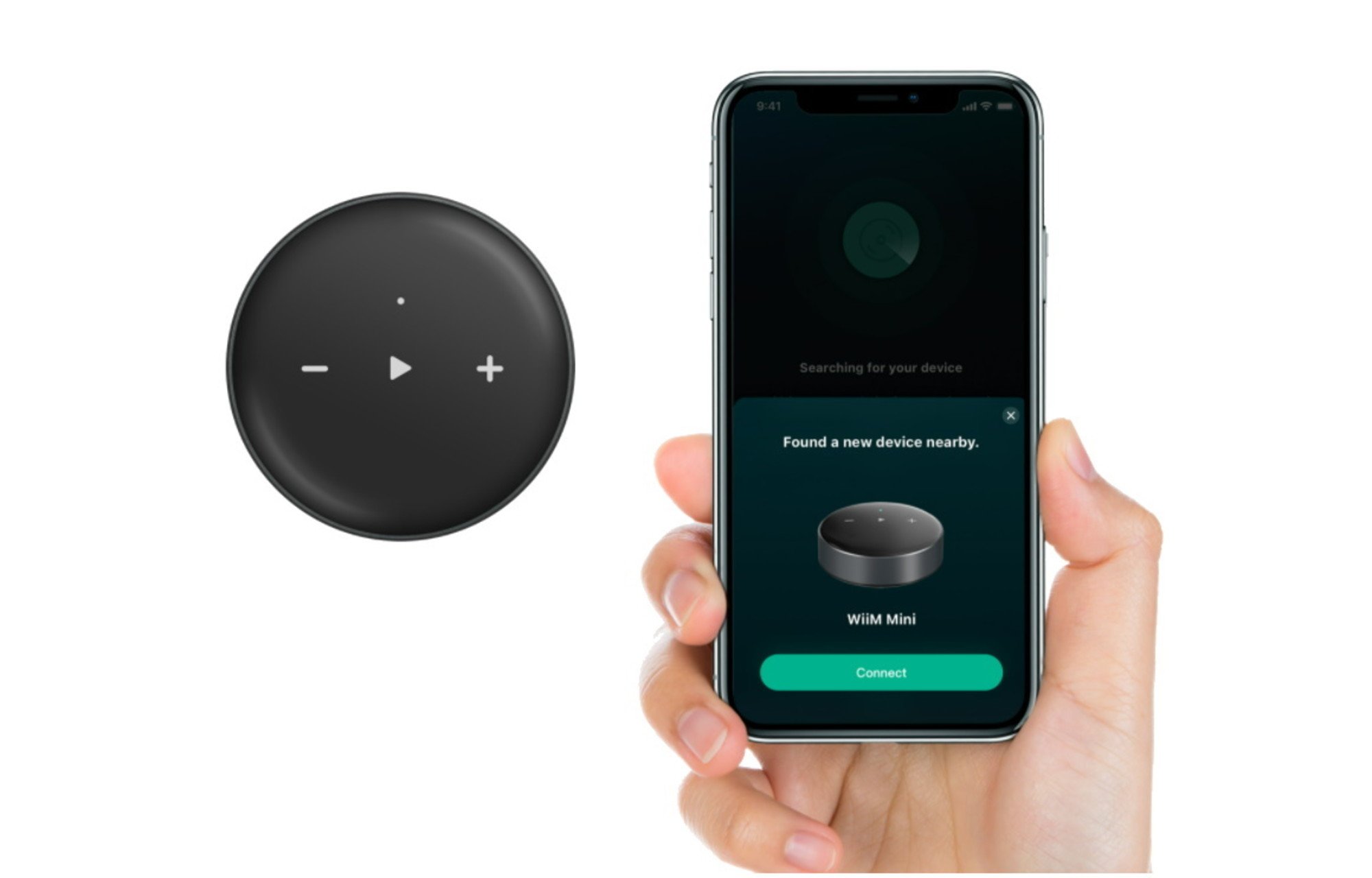WiiM Mini Audio Streamer WiFi-vel, AirPlay 2-vel és Bluetooth 5.2 Multiroom funkcióval