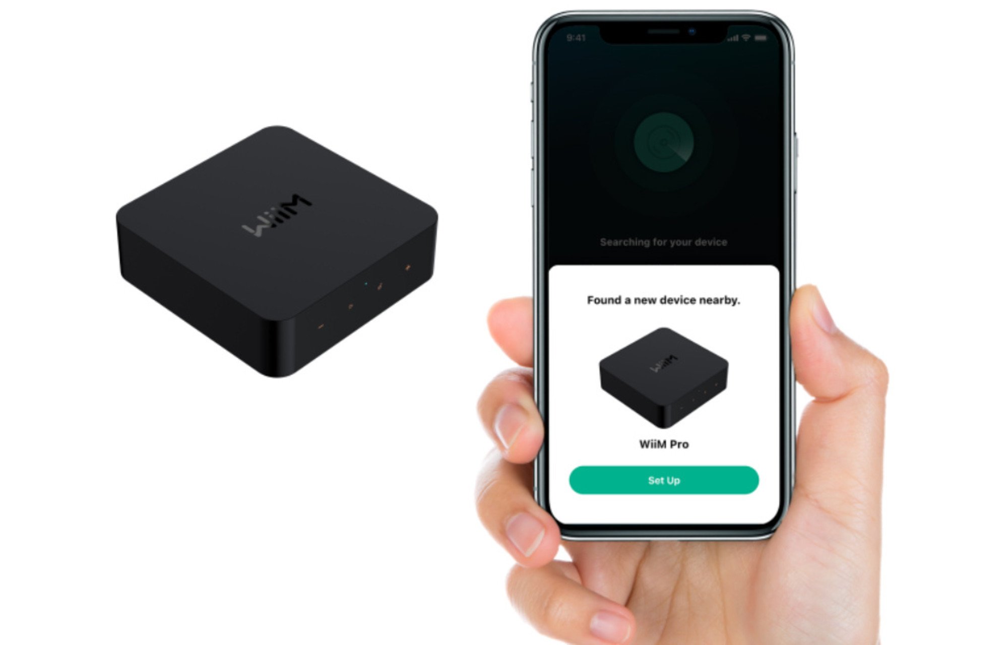 WiiM Pro univerzális streaming komponens hangszóróhoz/vevőhöz és lemezjátszóhoz/TV-hez