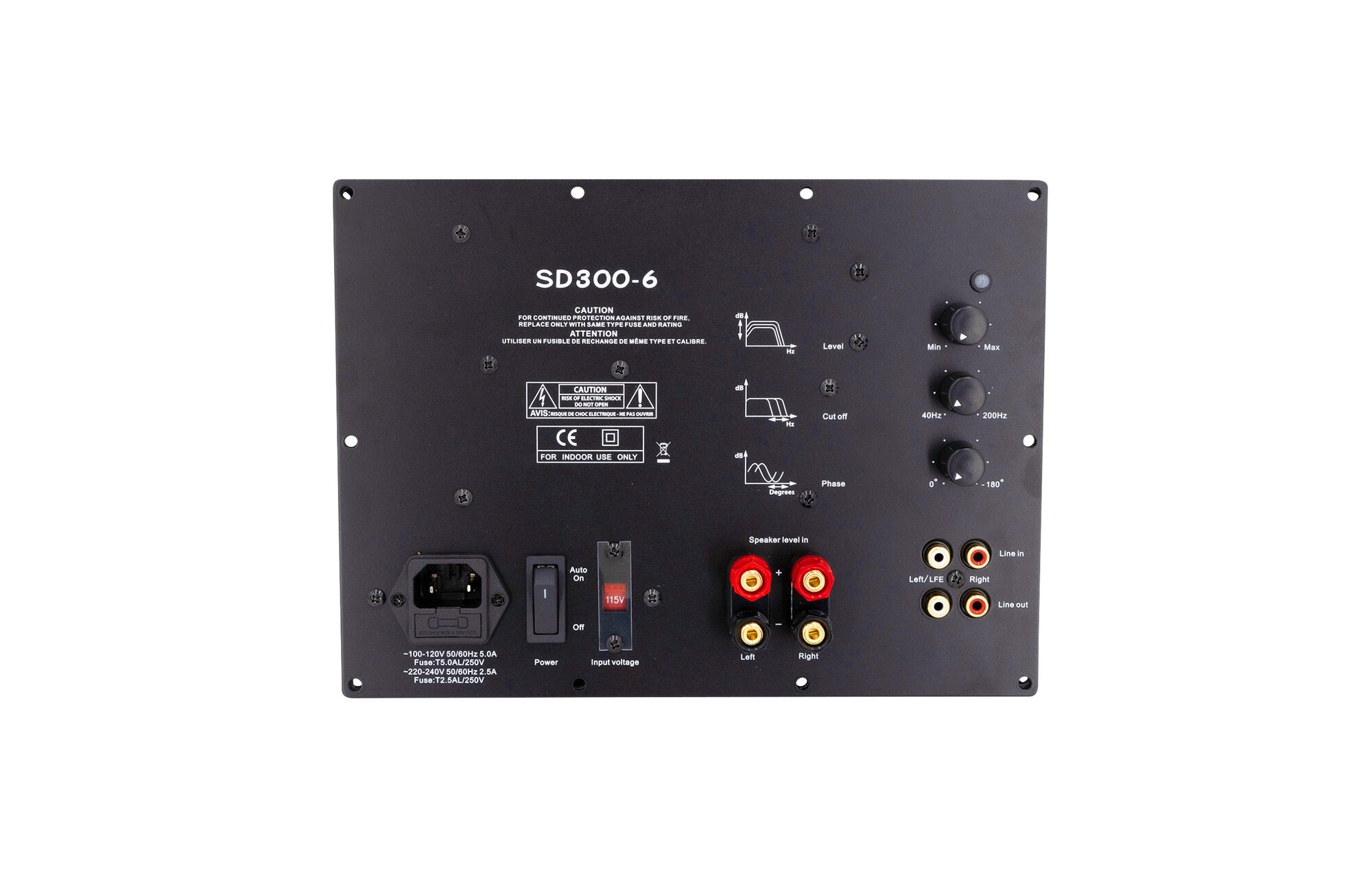 Yung International SD300-6 Sub Panelerősítő