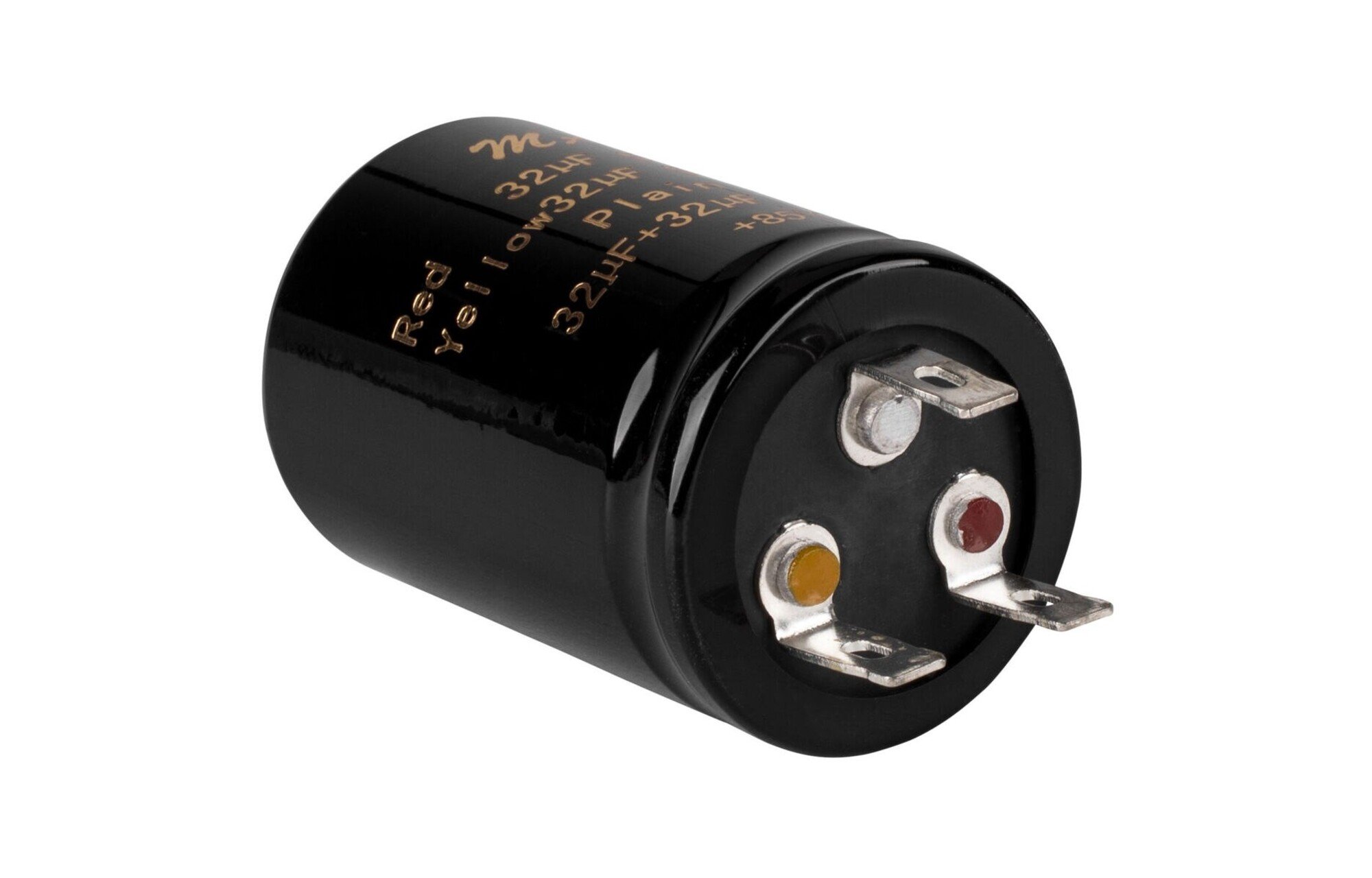 Elektrolitikus polarizált többrészes kondenzátor | 32µF + 32µF | 500V
