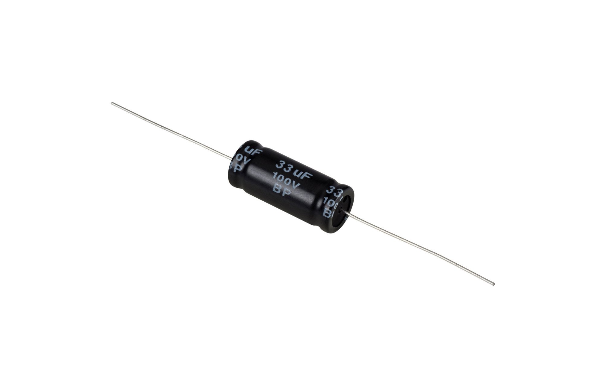 Bipoláris Elektrolit kondenzátor | 33 uF | 10% | 100V
