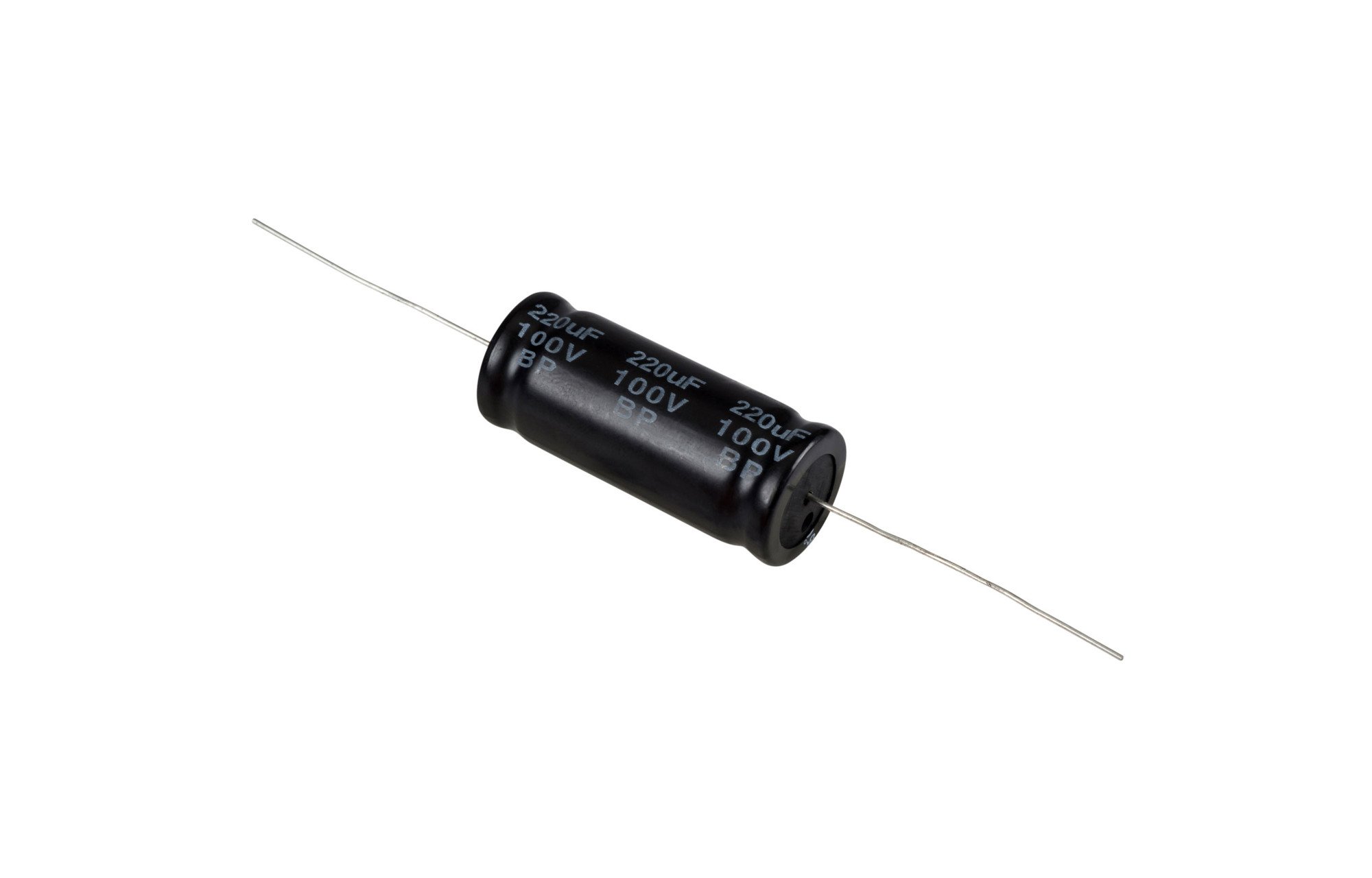 Bipoláris Elektrolit kondenzátor | 220 uF | 10% | 100V