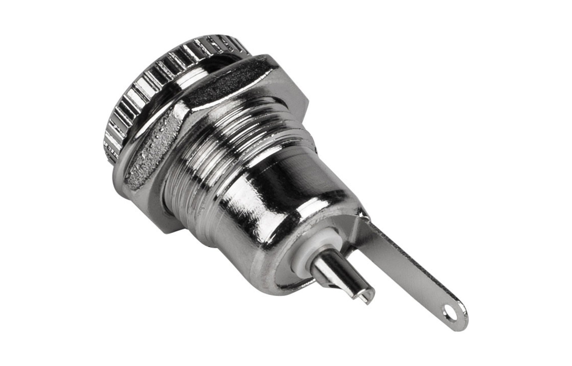 2,5 mm fém panelre szerelhető DC aljzat
