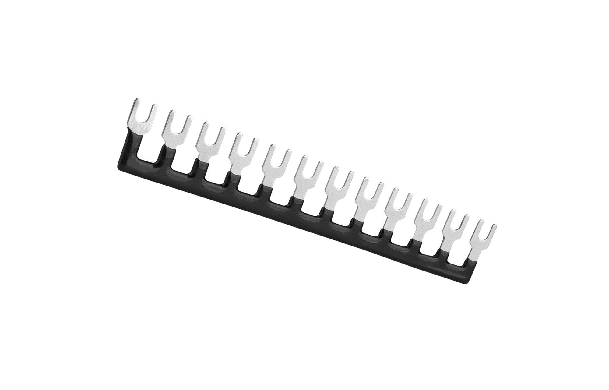 12 terminálos barrier strip jumper bar 12 mm-es osztással