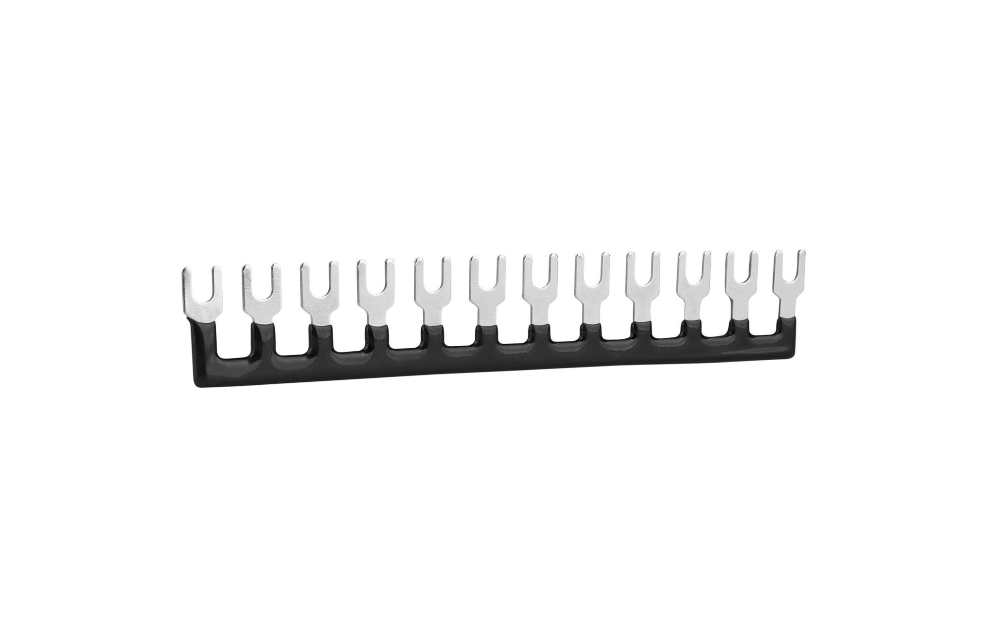 12 terminálos barrier strip jumper bar 12 mm-es osztással