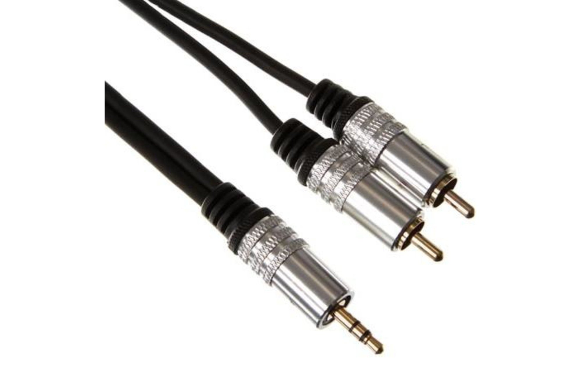 Jack-RCA kettős árnyékolású kábel