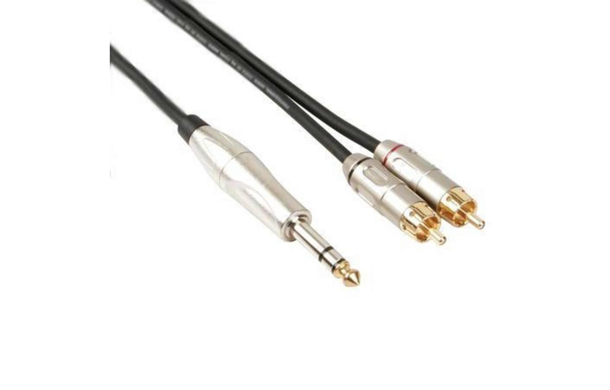 Jack 6.3 mm - RCA kábel
