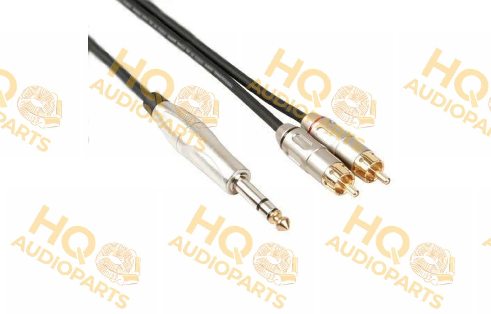 Jack 6,3 mm - RCA kábel – 6 m