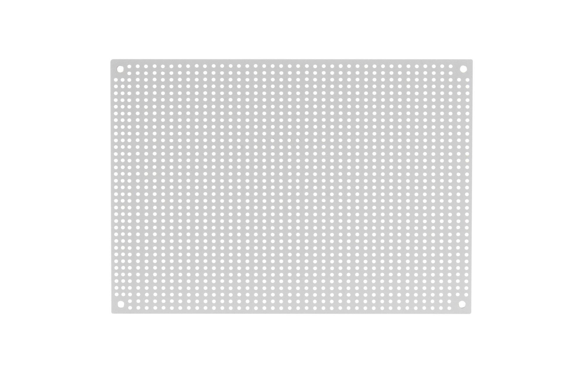 Fehér perforált keresztváltó tábla | Pár | 12,70 x 17,78 cm áramköri lapok