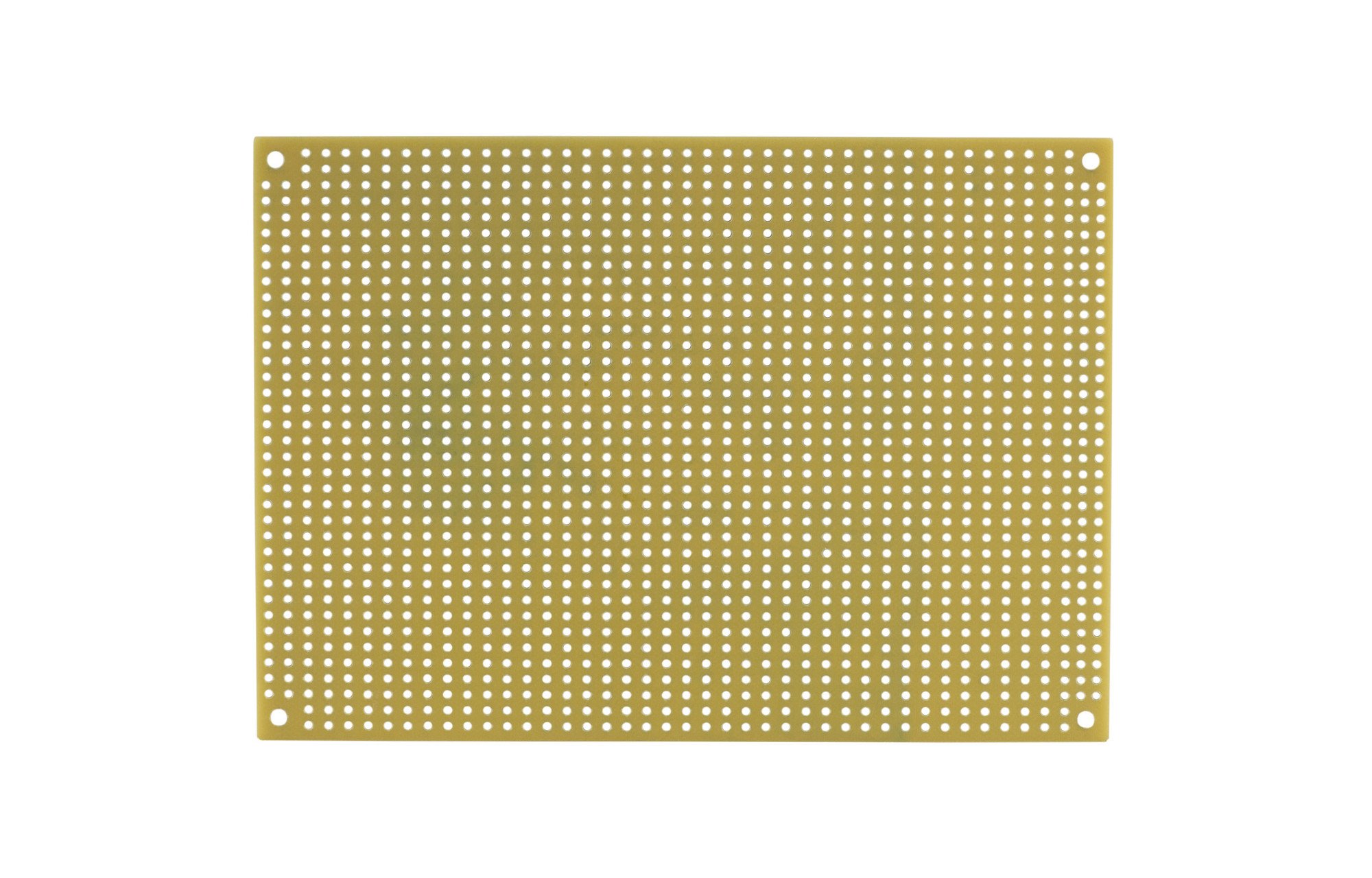 Fehér perforált keresztváltó tábla | Pár | 12,70 x 17,78 cm áramköri lapok