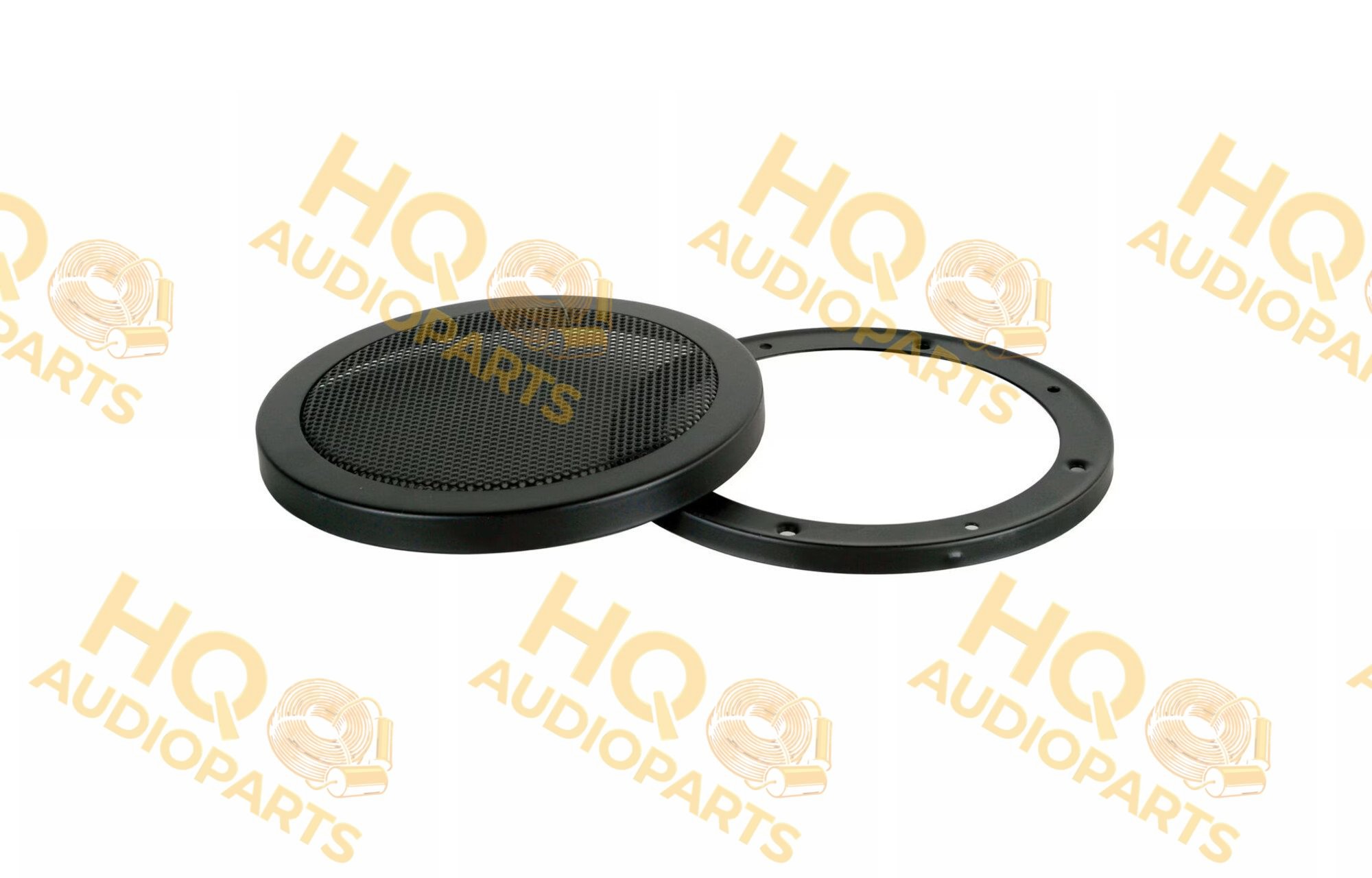 Acél 2 részes rács | Kerek perforáció | 6-1/2" (16,5 cm)