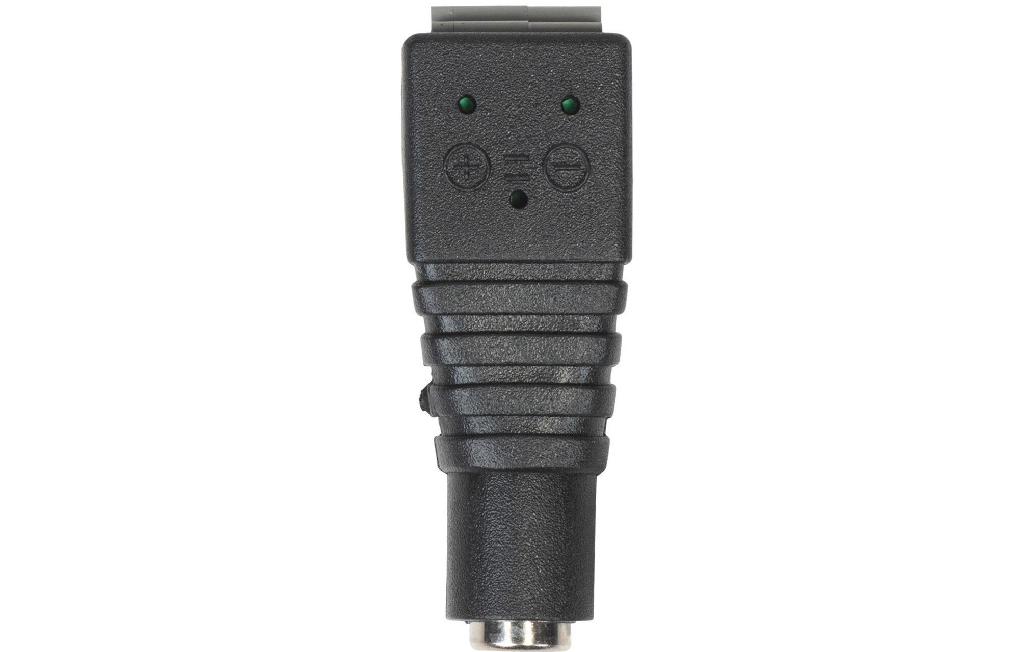 5,5 x 2,1 mm-es DC tápcsatlakozó aljzat / nő lenyomható csatlakozókkal