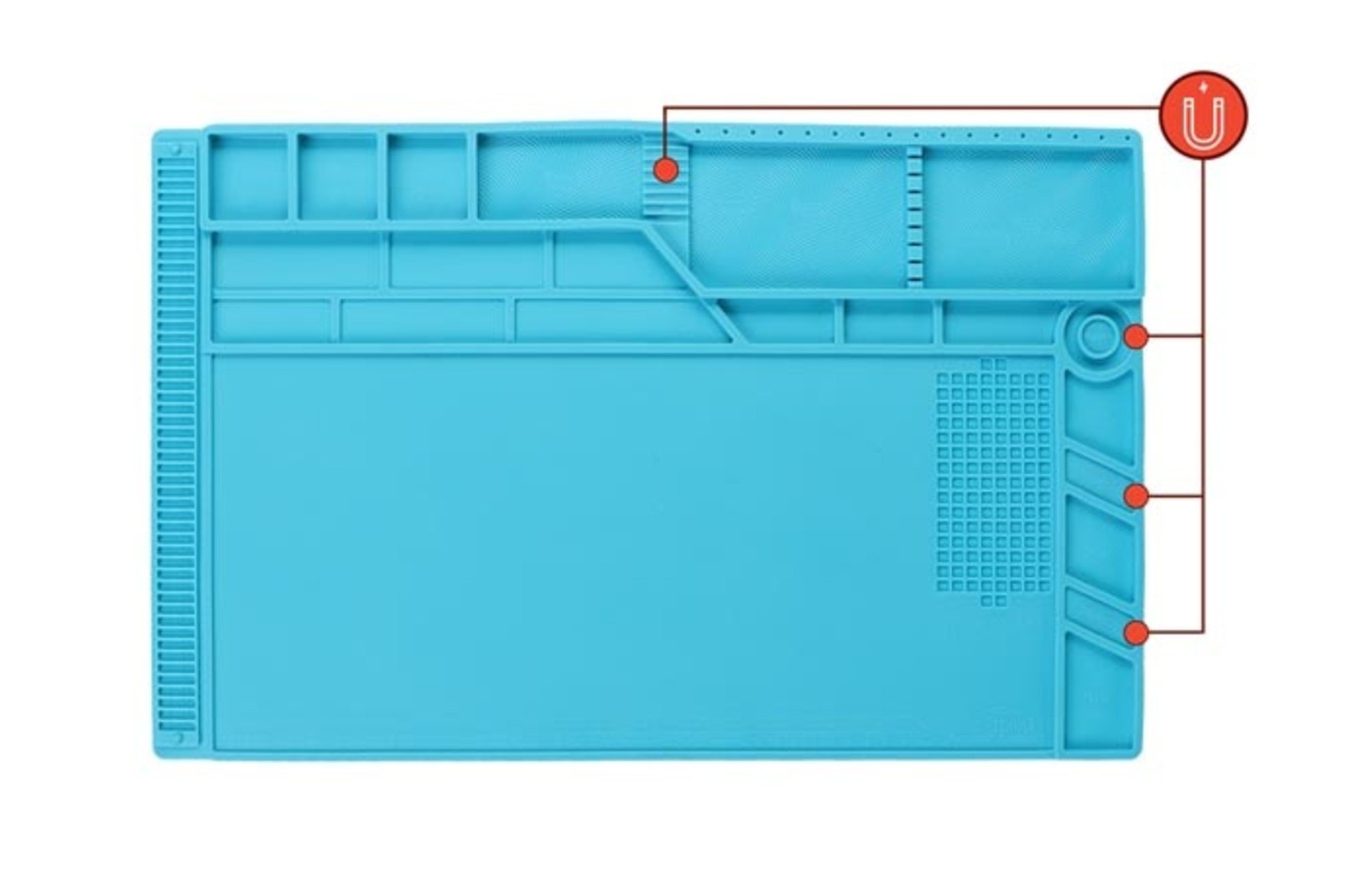 AS12 szilikon forrasztószőnyeg | 550 x 350 mm