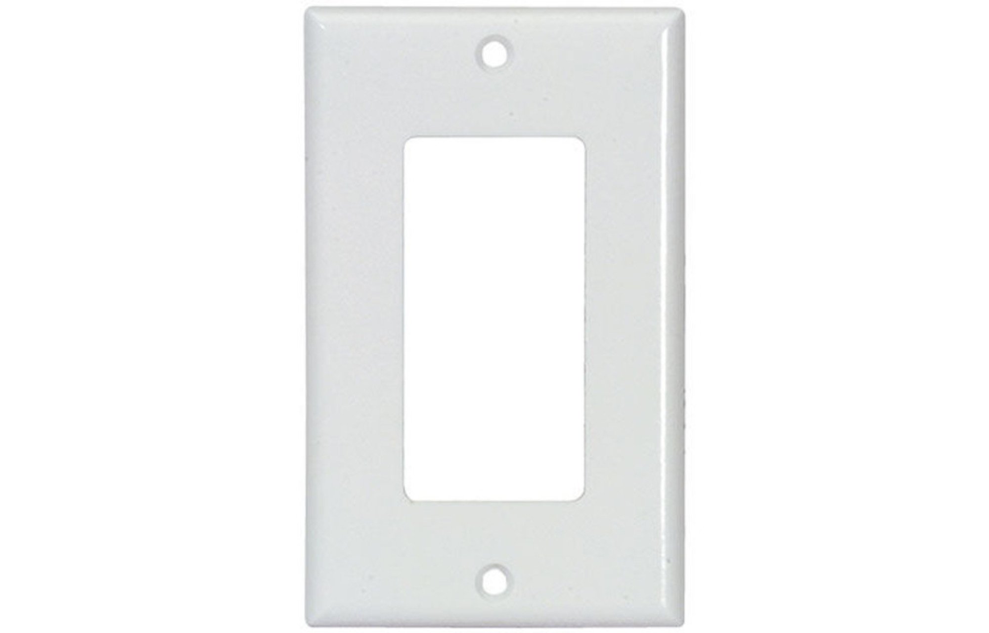 Leviton 80401-W 1-Gang Decora fali lemez, fehér, DAX88 és DAX66 modellekhez
