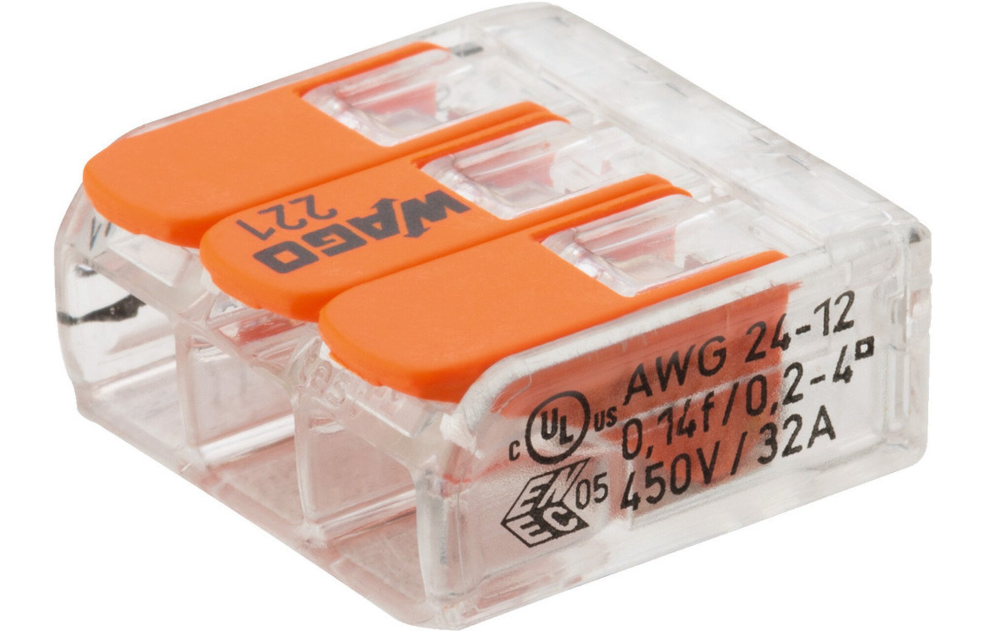 Monacor CC-143 Csatlakozókapocs WAGO 3 karos