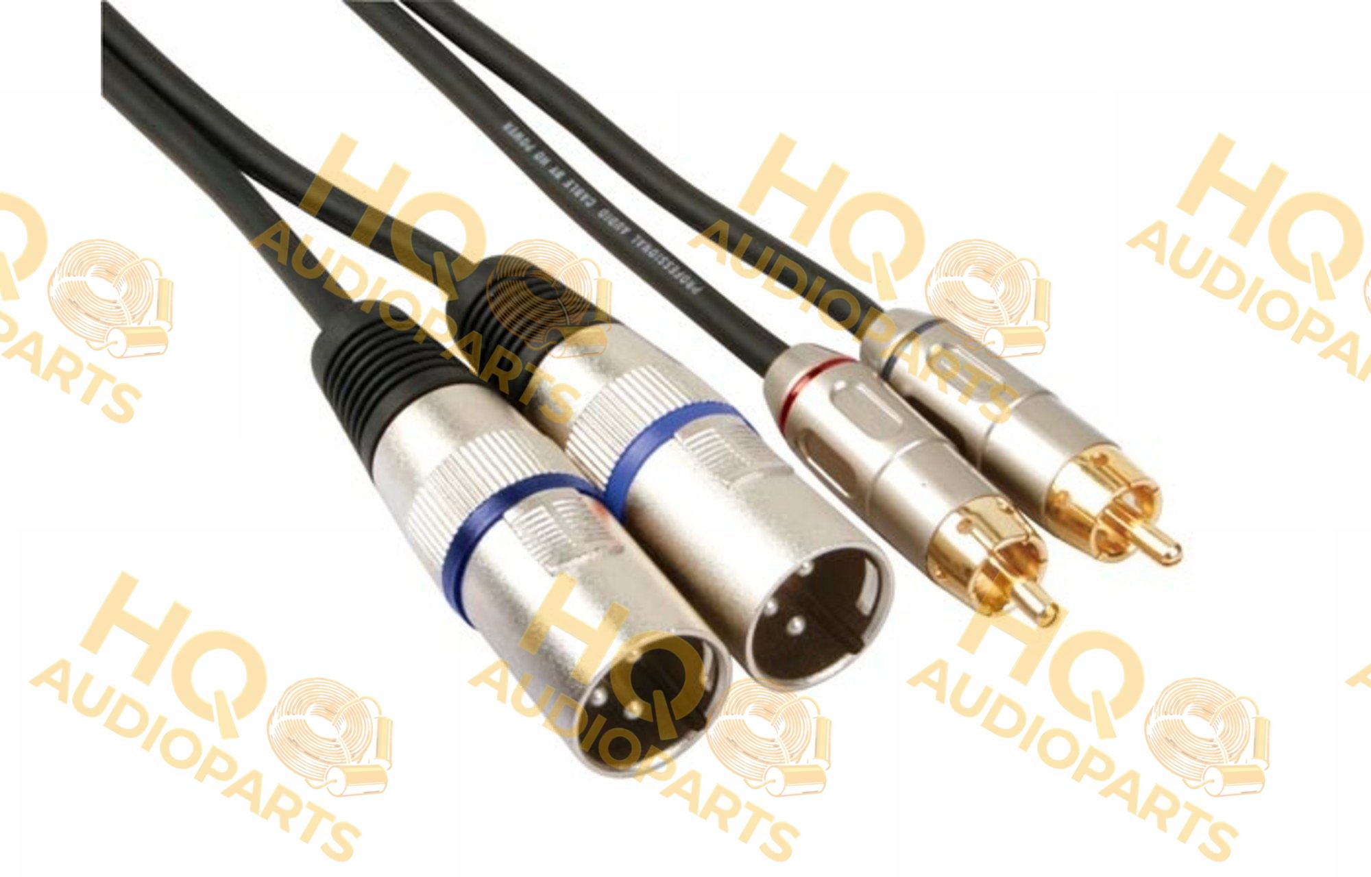 PAC150 Kettős XLR – kettős RCA kábel – 1 m
