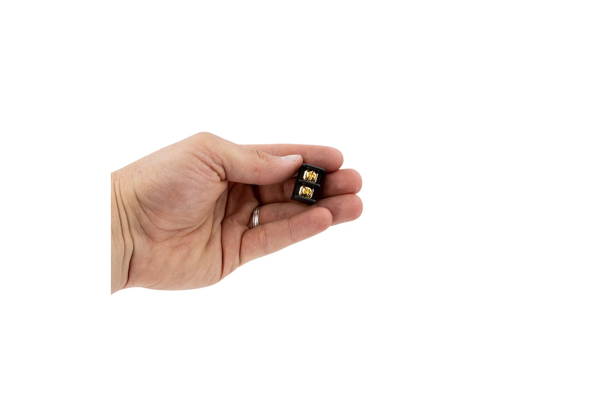 TB01 Aranyozott csavaros terminálok PCB-re szereléshez