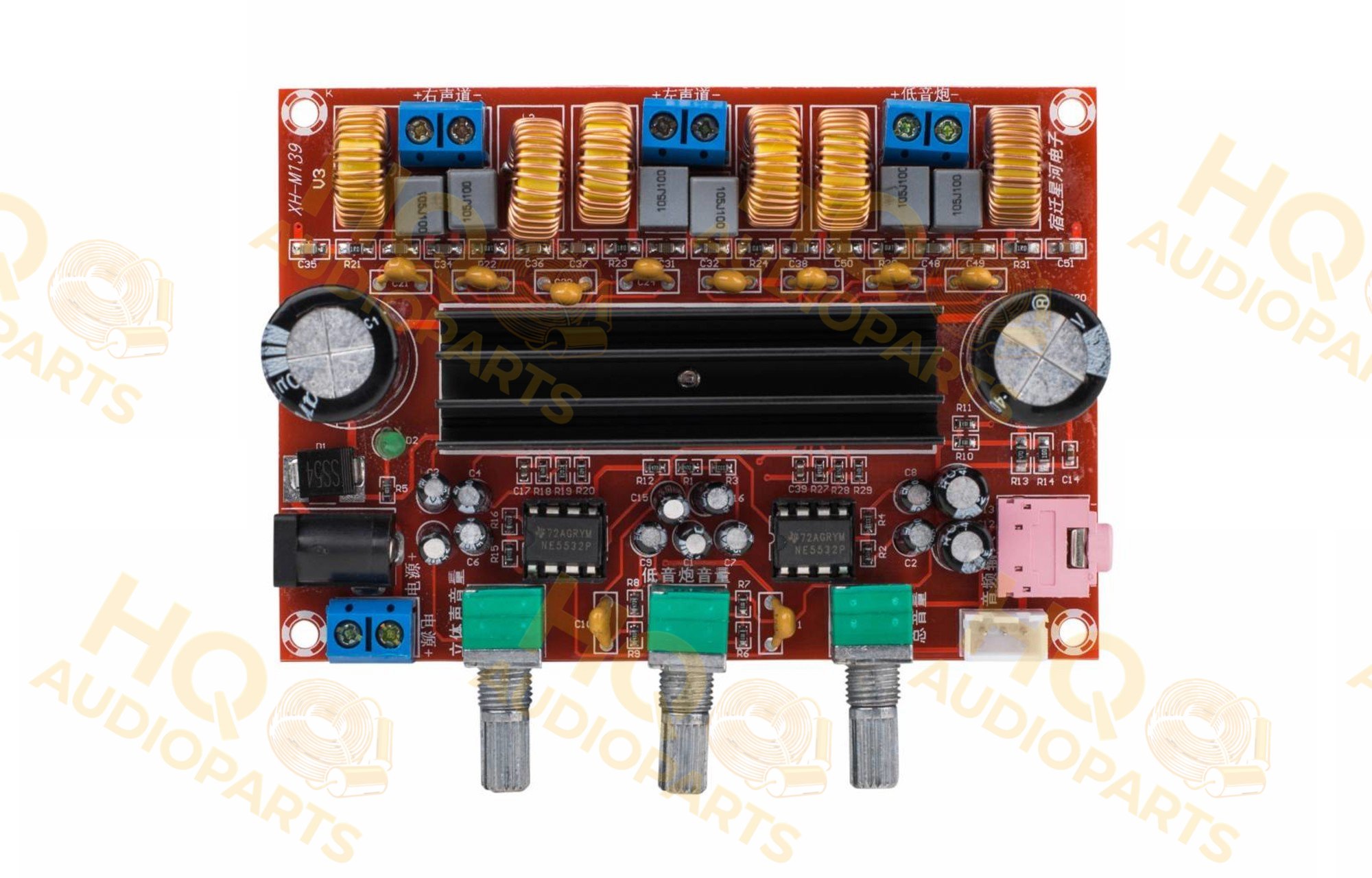 TPA3116D2 2.1 Erősítő modul