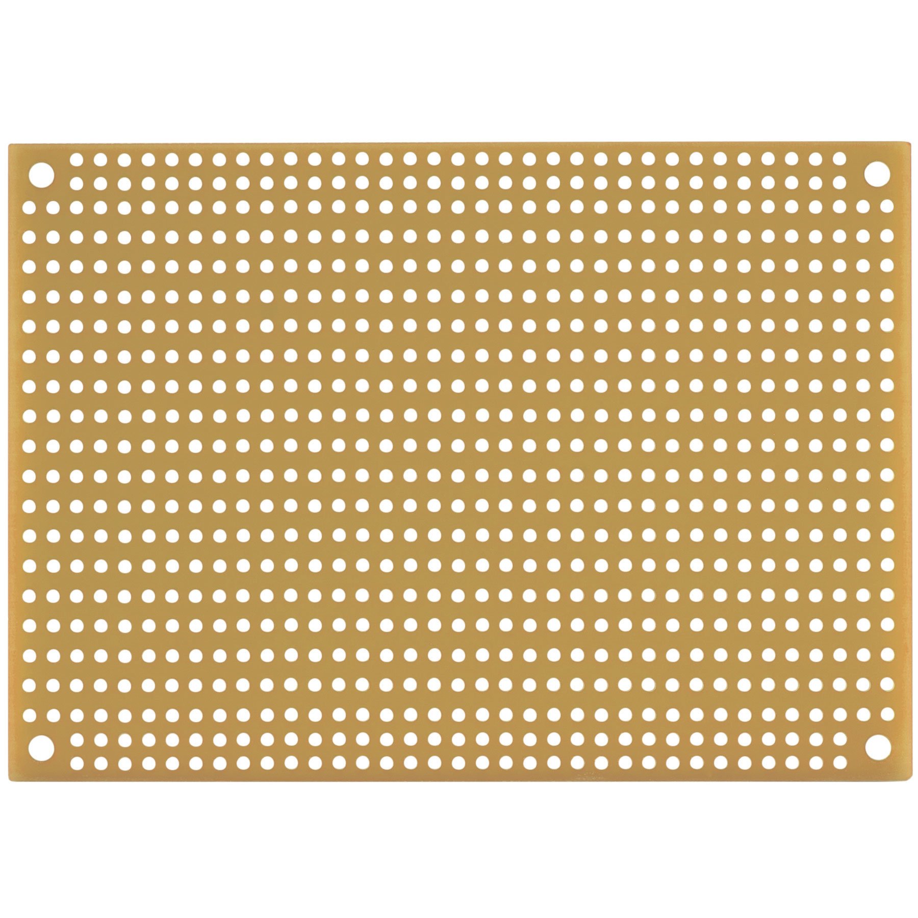 Red Perforated Crossover Board | Pair | 8,89 x 12,70 cm Circuit Boards