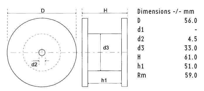 TRI/DR56/2,70 | 2,7 mH | 0,15 Ω | 3% | 24 AWG | Tritec Coil