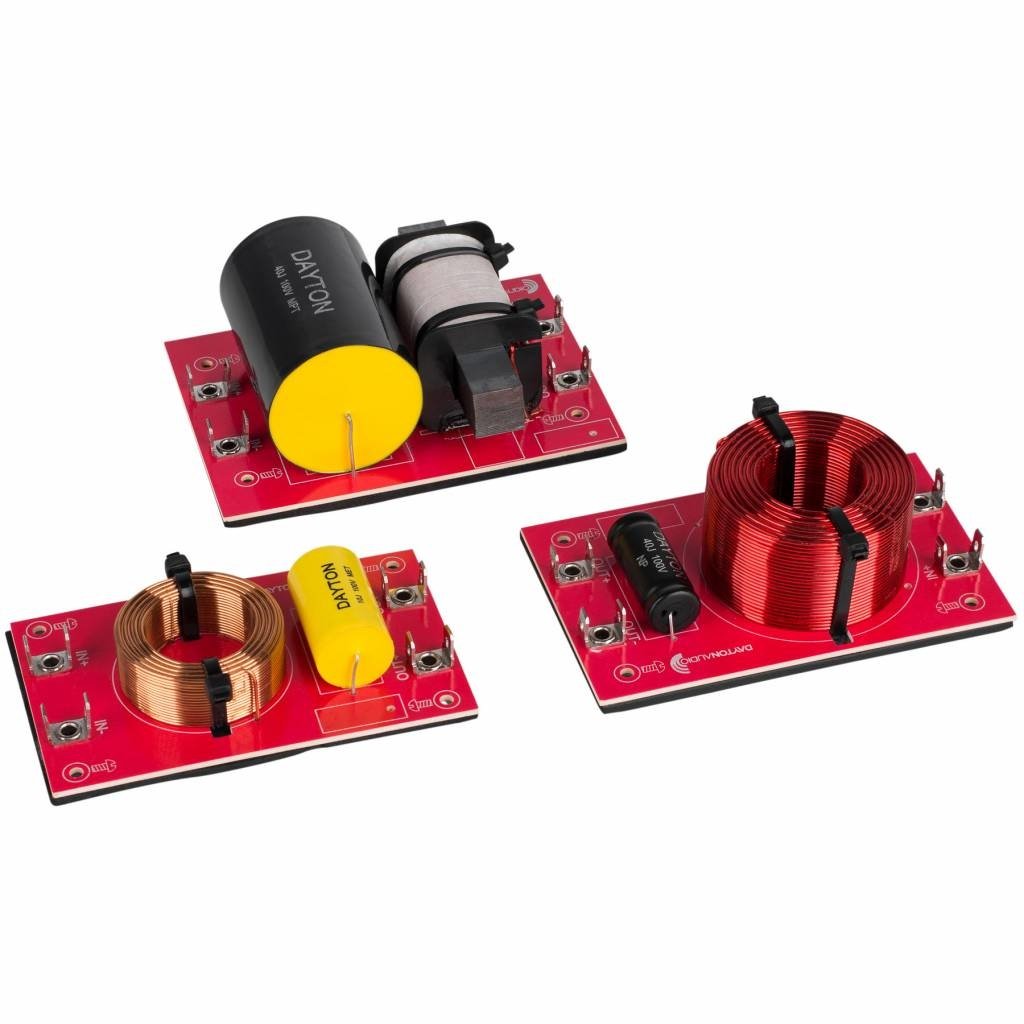 High Pass Speaker Crossover 12 dB/Octave, 4 Ohm Assembled crossover