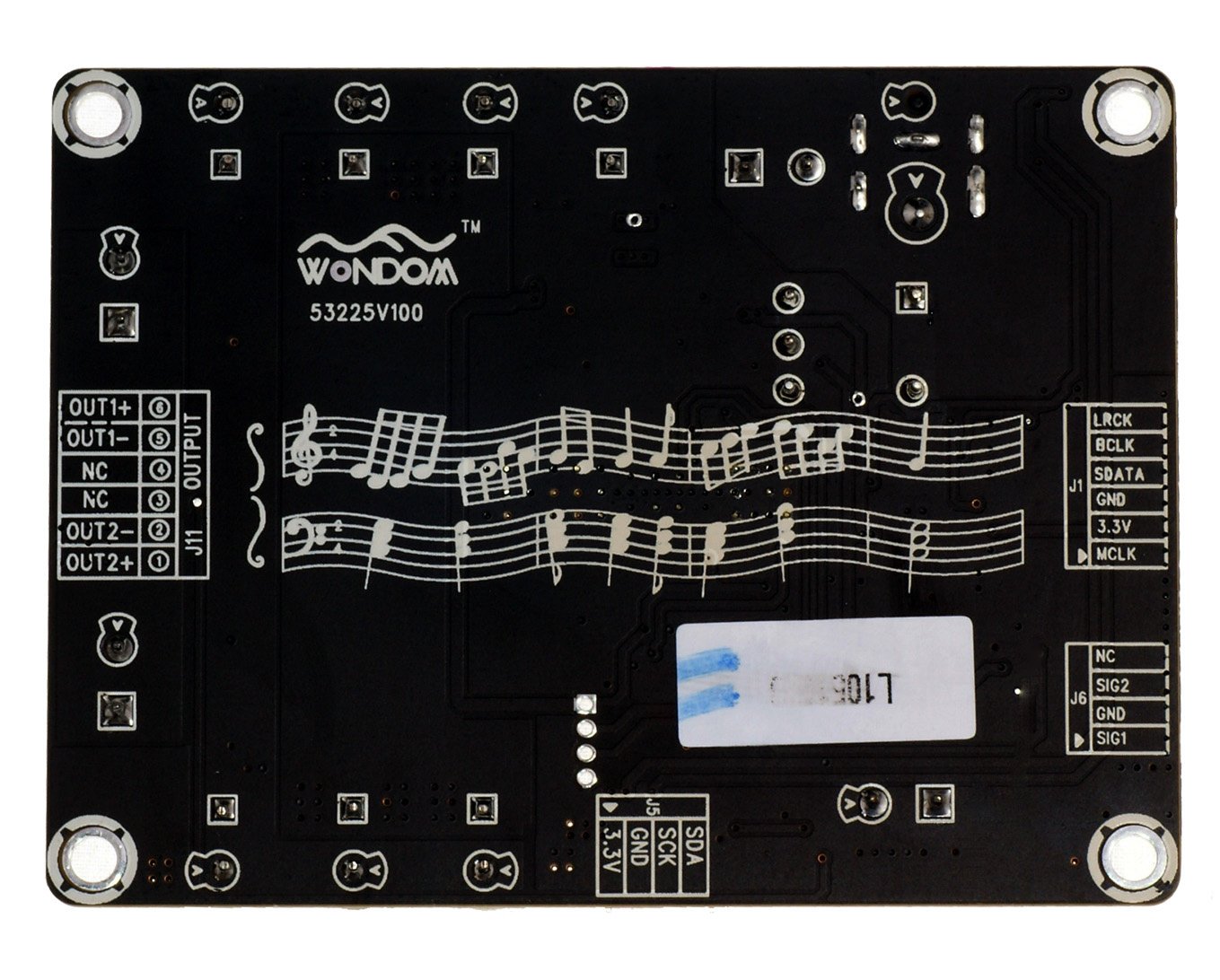 AA-AB32256 - TAS5754 Digital Input Class D Amplifier Board & DAC