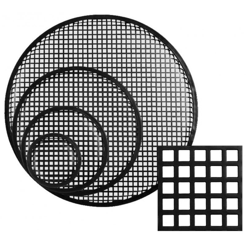 Protective Speaker Grill | Square Perforation | Sizes: 5" to 18"