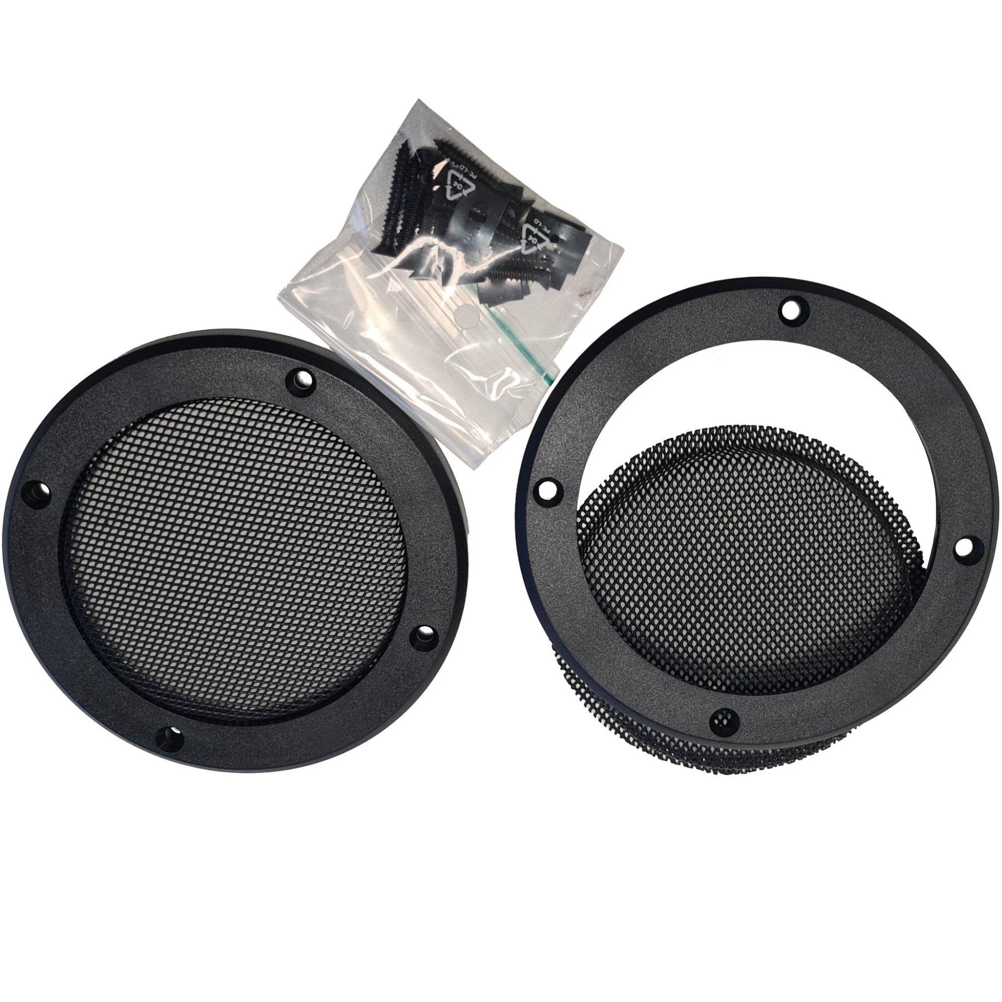 Vifa Decorative Speaker Grill Pair | Round Perforation | 4'' / 10cm