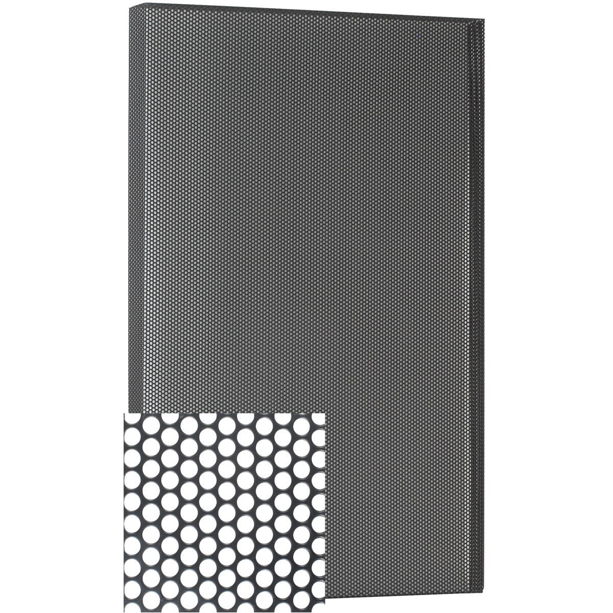 Formed Metal Grill Pair | 6 mm Round Perforation | 71 x 45,7 x 2,5 cm
