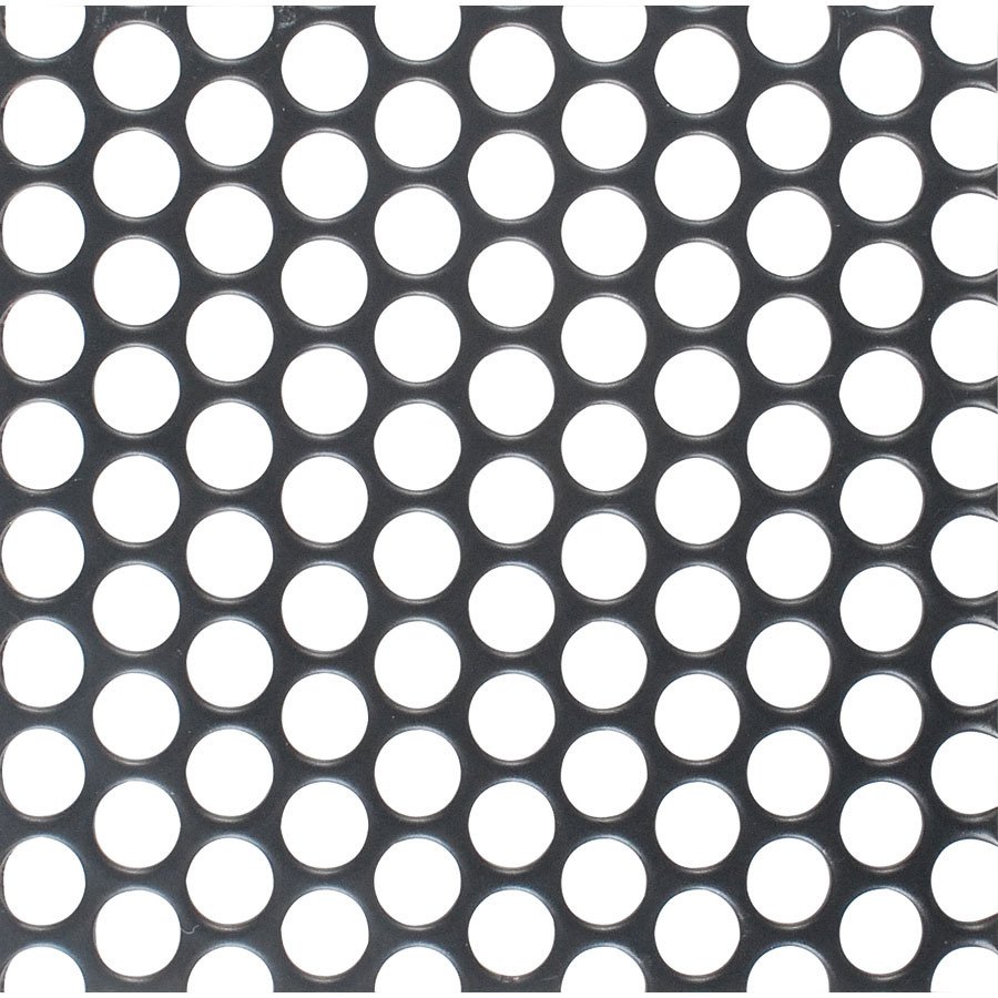 Formed Metal Grill Pair | 6 mm Round Perforation | 71 x 45,7 x 2,5 cm
