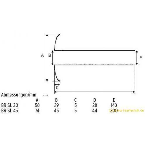 BR/SL/30 bassreflex port