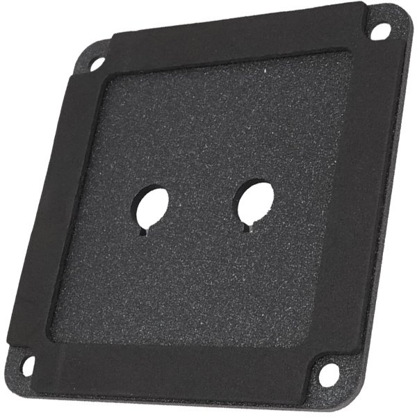 012-0101 Binding Post Back Plate | Powder Coated