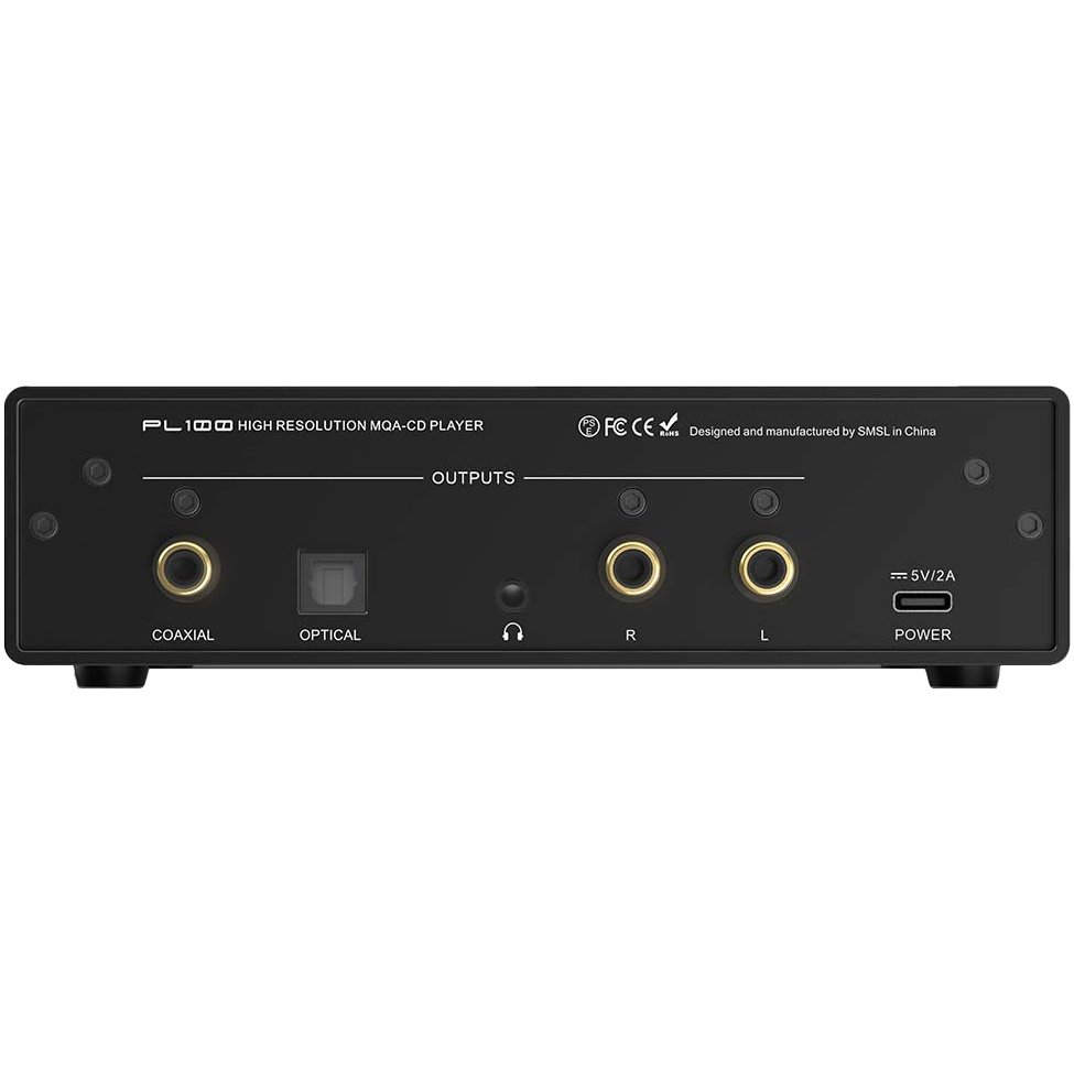 SMSL PL100 Hi-Res CD player Silver