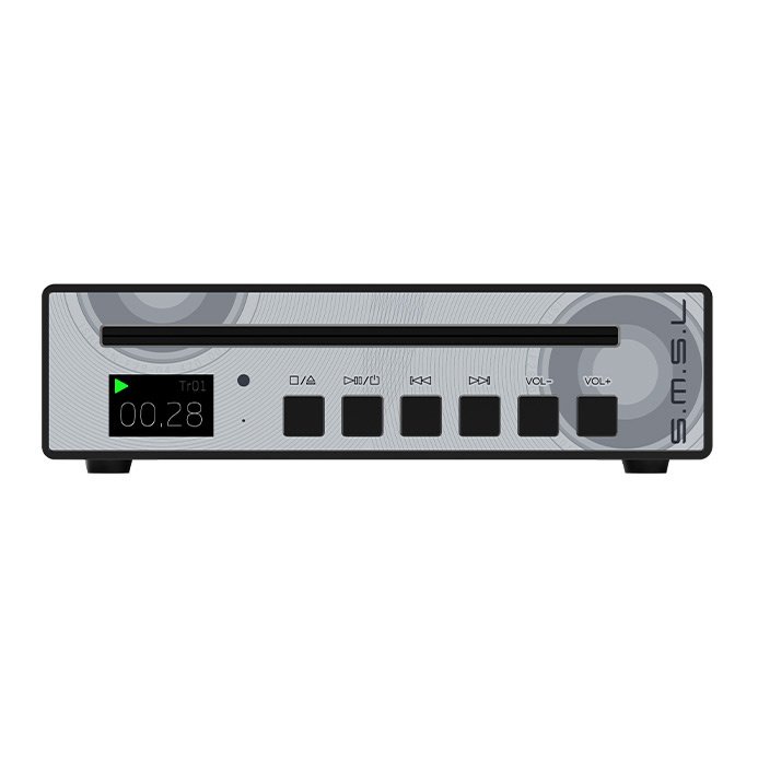SMSL PL100 Hi-Res CD player Silver