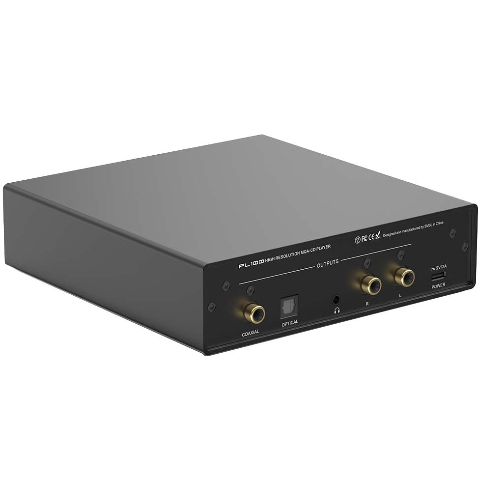 SMSL PL100 Hi-Res CD player Silver
