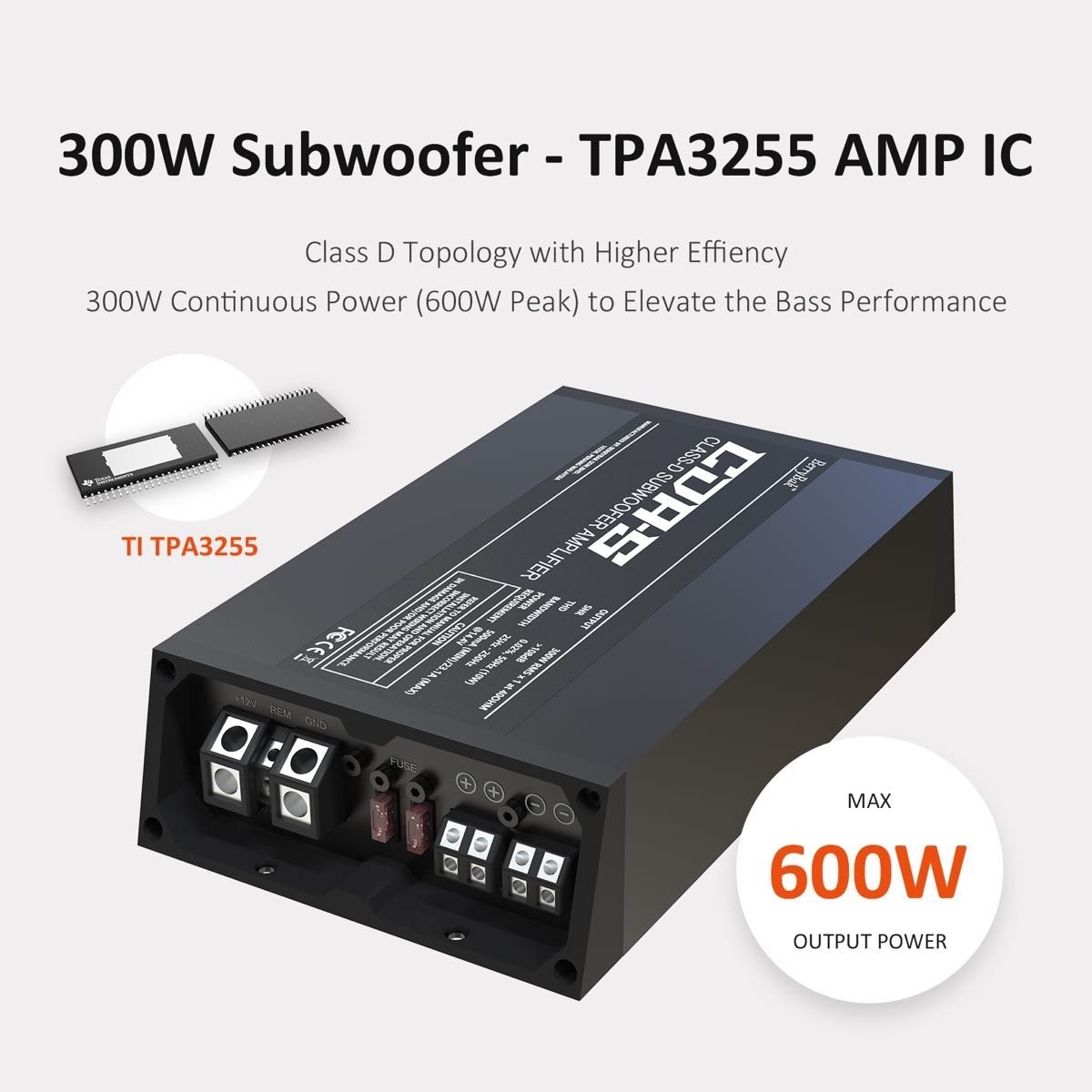 Sure Electronics AA-CA31111 Car Audio Amplifier