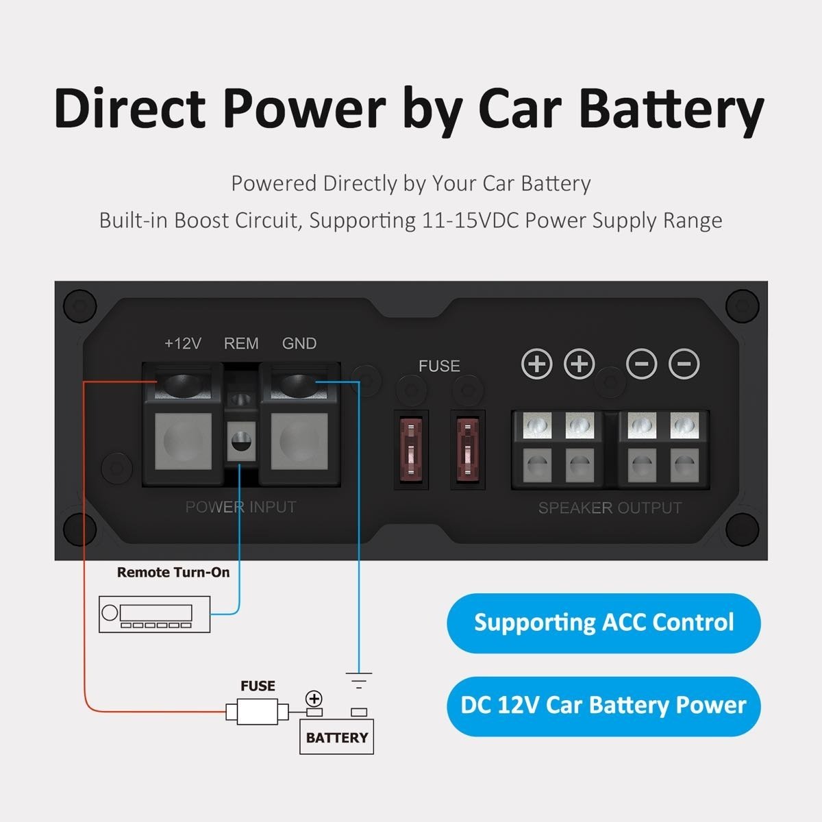 Sure Electronics AA-CA31111 Car Audio Amplifier