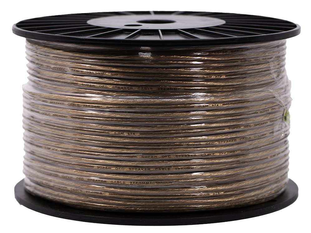 006-0155 Stranded 2 x 4,0 mm2  (11 AWG) - Transparent insulation