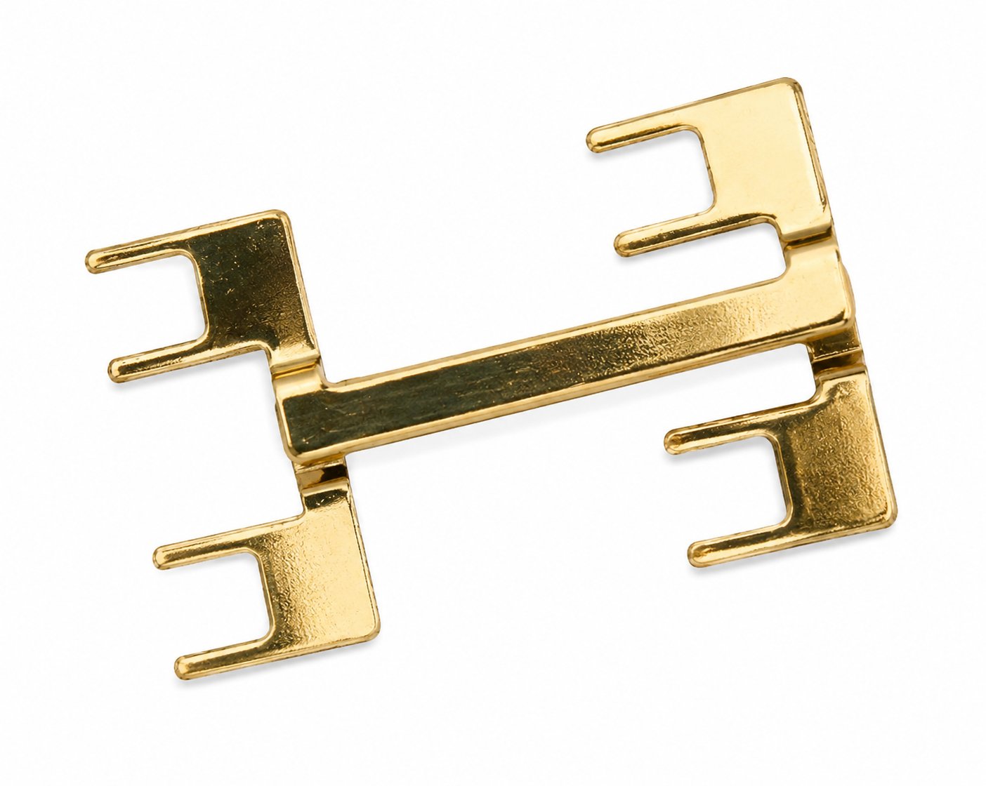 012-0240 Dual Binding Post Jumper - Gold plated - Fits M9 binding post threading