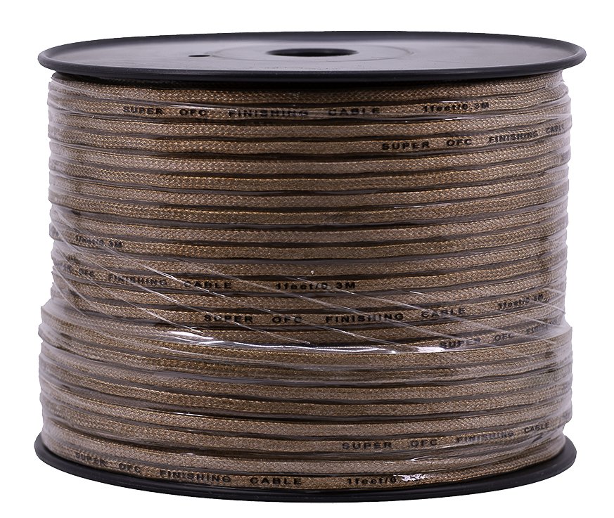 006-0115 Flat braided - 2 x 2,5 mm2 - (13 AWG) - Transparent insulation