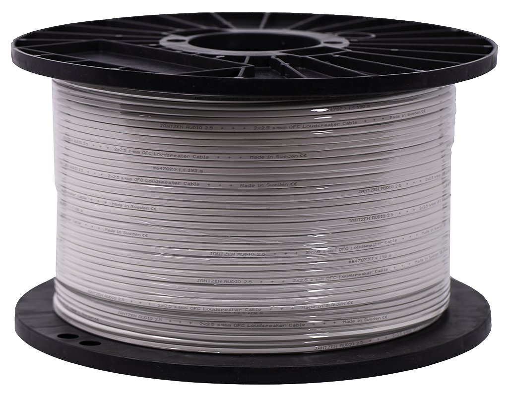 006-0125 Stranded - 2 x 2,5 mm2 - (13 AWG) - White